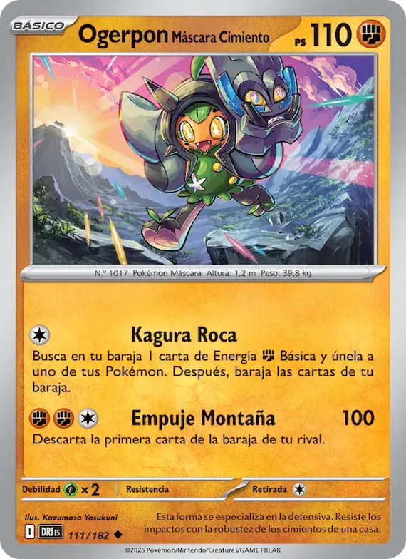 Ogerpon Máscara Cimiento 111 – Rivales Predestinados