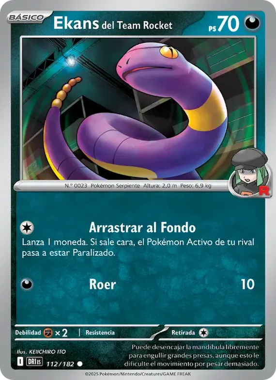 Ekans del Team Rocket 112 – Rivales Predestinados