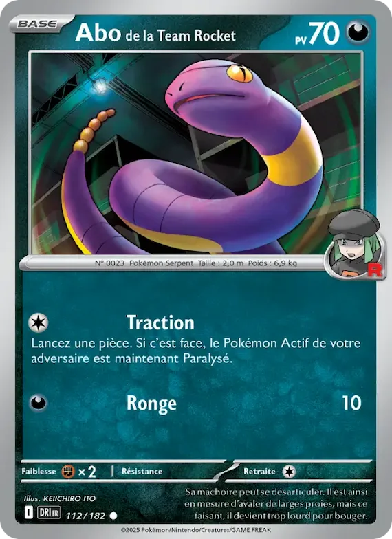 Abo de la Team Rocket 112 – Rivalités Destinées