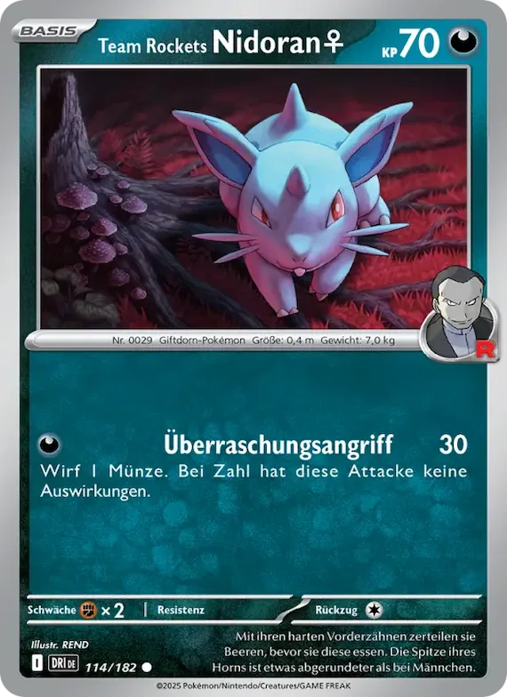 Team Rockets Nidoran♀ 114 – Ewige Rivalen