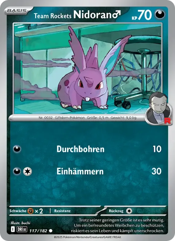 Team Rockets Nidoran♂ 117 – Ewige Rivalen
