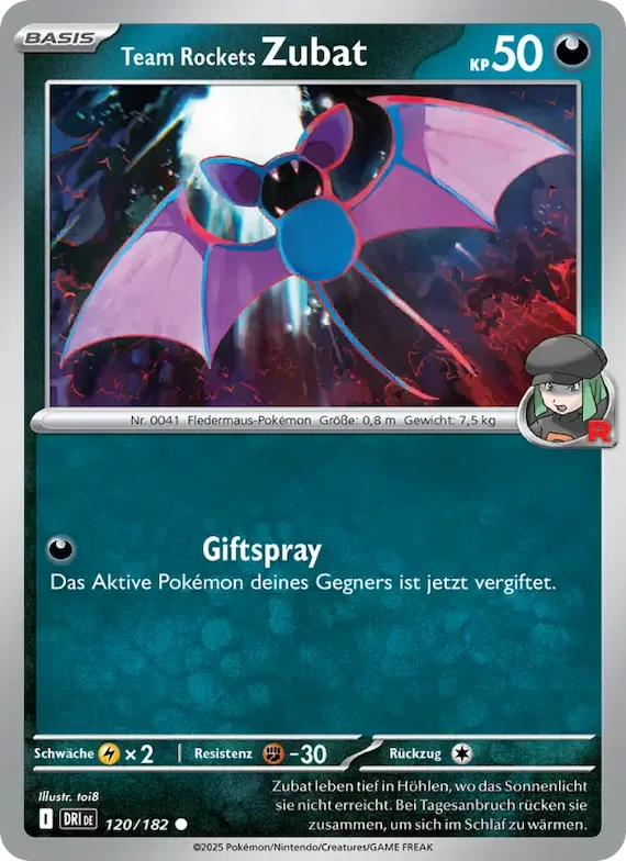 Team Rockets Zubat 120 – Ewige Rivalen
