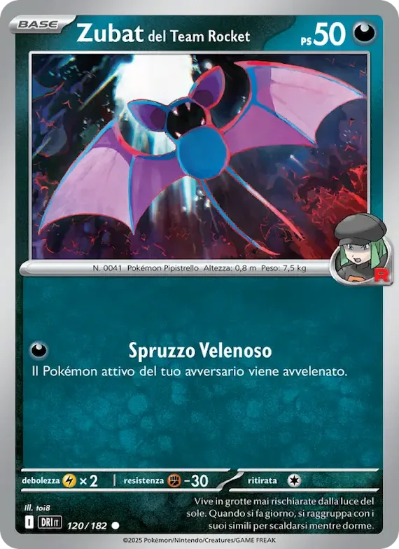 Zubat del Team Rocket 120 – Rivali Predestinati