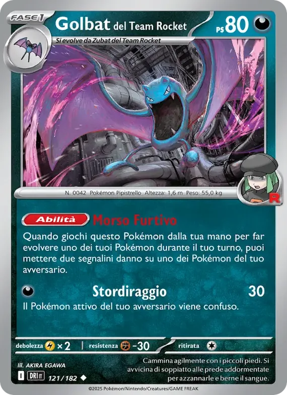 Golbat del Team Rocket 121 – Rivali Predestinati