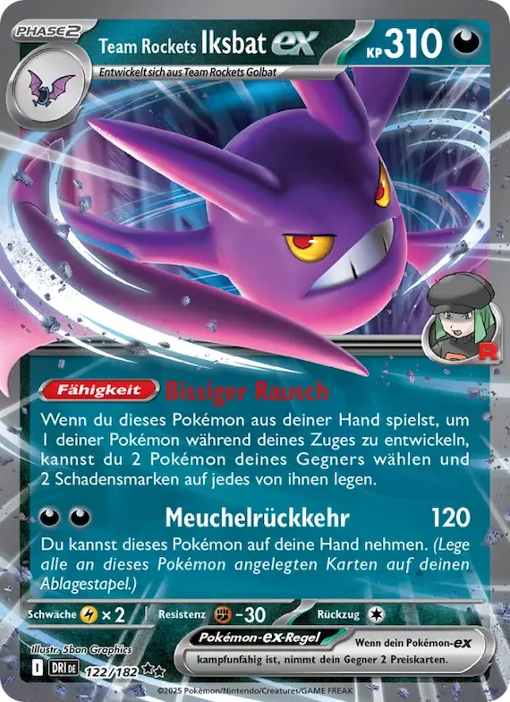 Team Rockets Iksbat-ex 122 – Ewige Rivalen