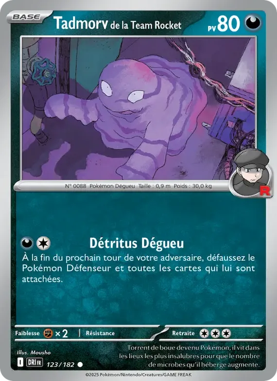 Tadmorv de la Team Rocket 123 – Rivalités Destinées