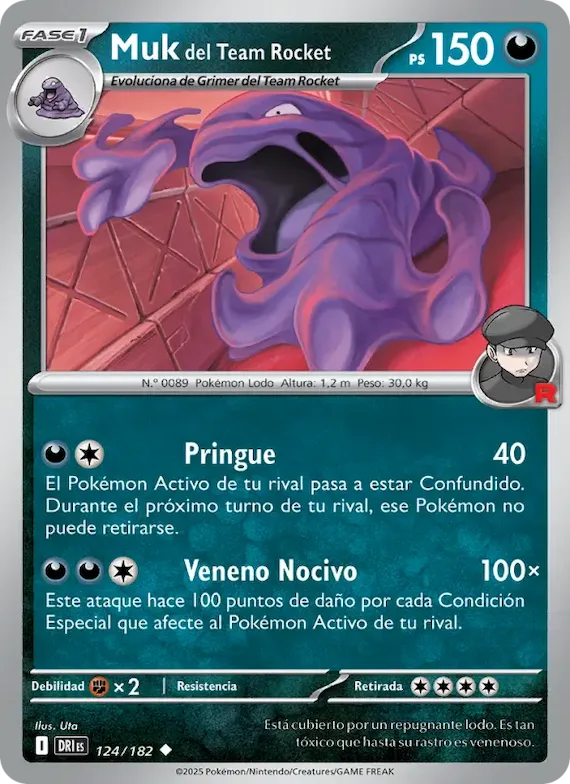 Muk del Team Rocket 124 – Rivales Predestinados