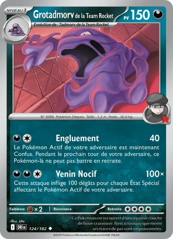 Grotadmorv de la Team Rocket 124 – Rivalités Destinées
