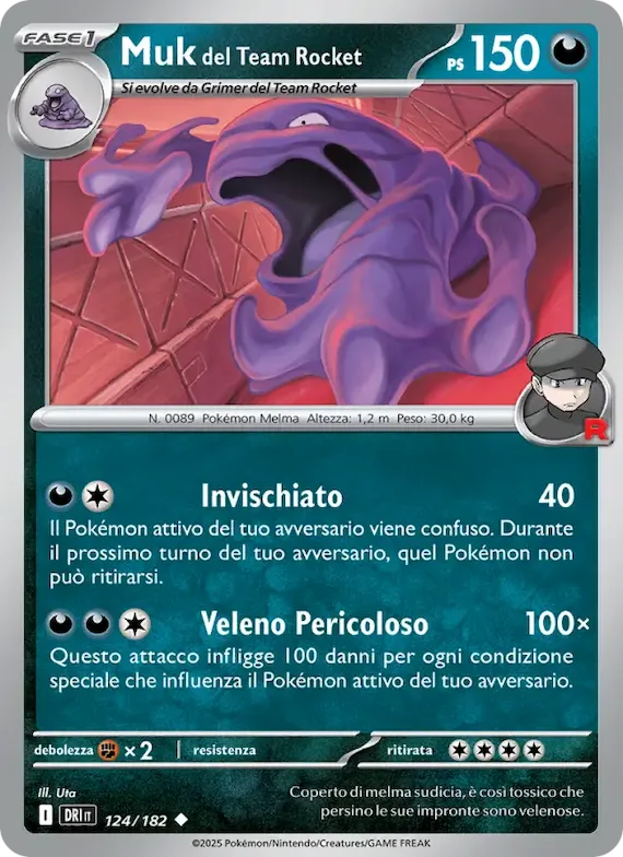 Muk del Team Rocket 124 – Rivali Predestinati