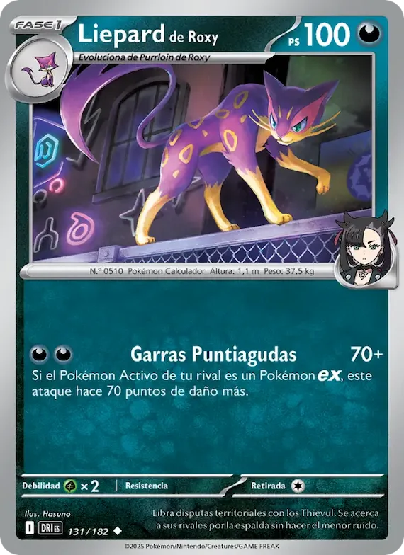 Liepard de Roxy 131 – Rivales Predestinados