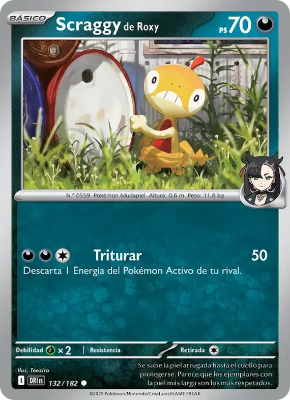 Scraggy de Roxy 132 – Rivales Predestinados