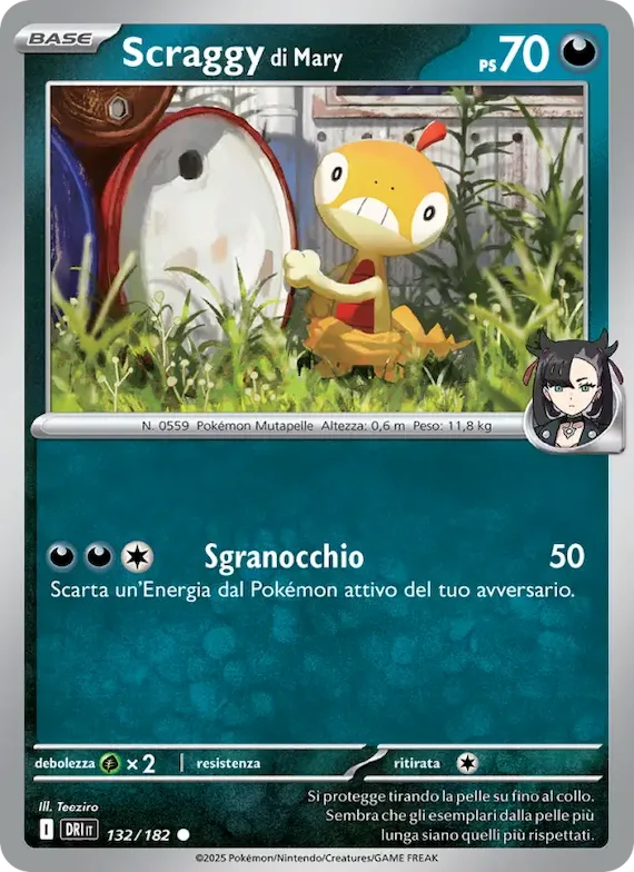 Scraggy di Mary 132 – Rivali Predestinati