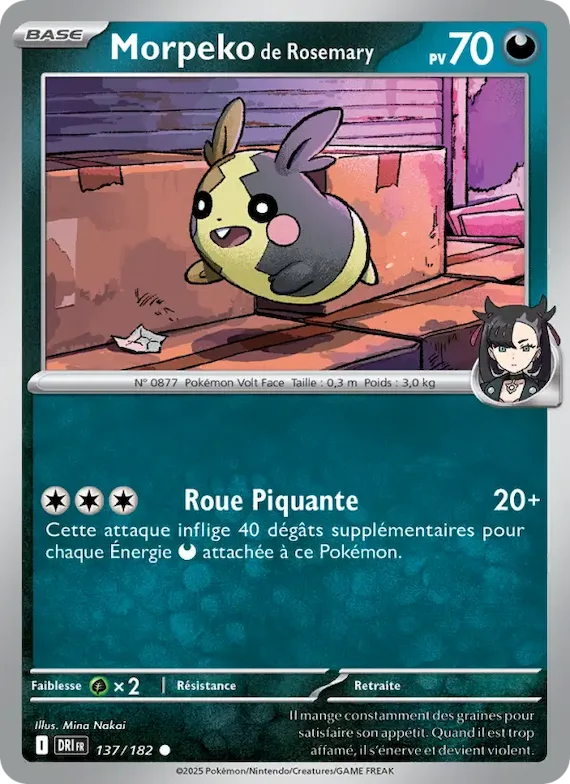 Morpeko de Rosemary 137 – Rivalités Destinées