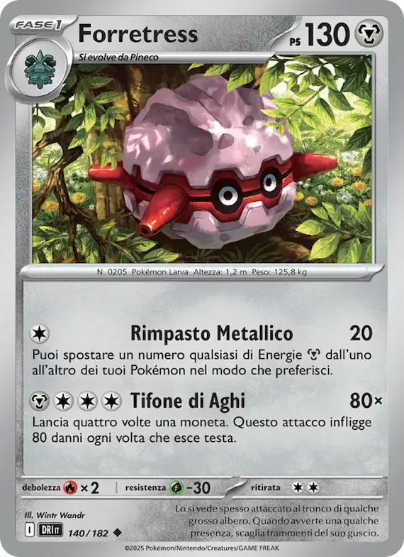 Forretress 140 – Rivali Predestinati