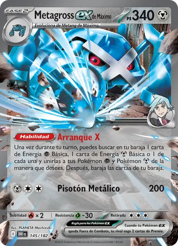 Metagross ex de Máximo 145 – Rivales Predestinados