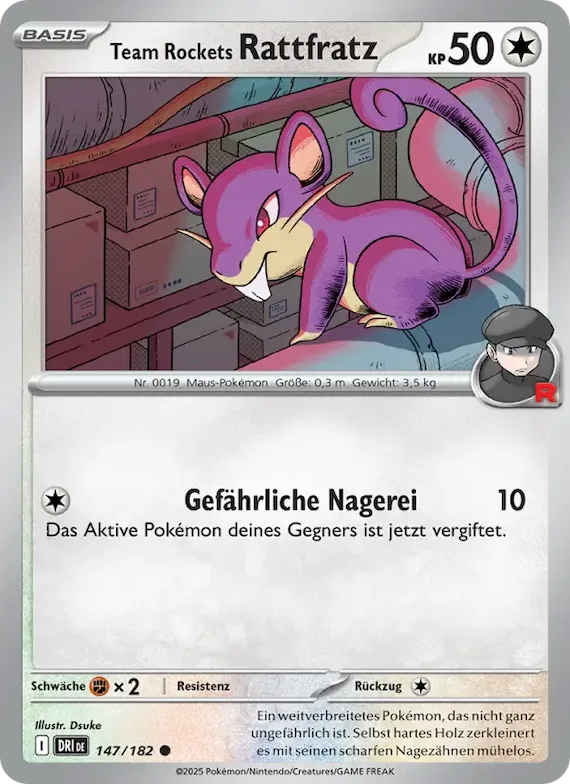 Team Rockets Rattfratz 147 – Ewige Rivalen