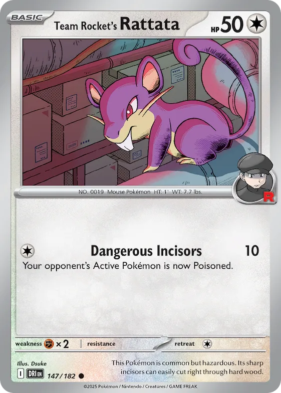 Rattata da Equipe Rocket 147 – Rivais Predestinados