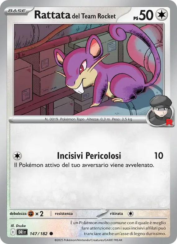 Rattata del Team Rocket 147 – Rivali Predestinati