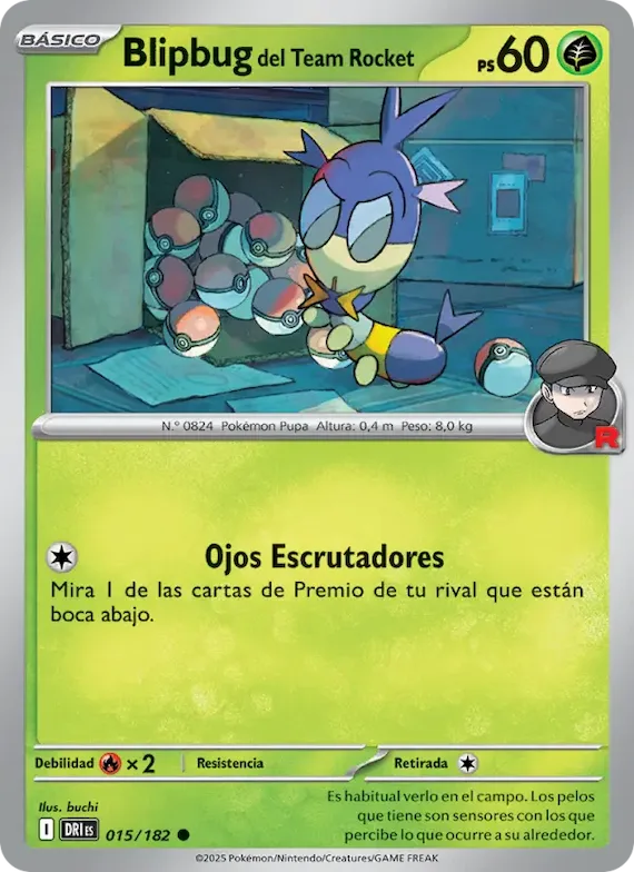 Blipbug del Team Rocket 15 – Rivales Predestinados