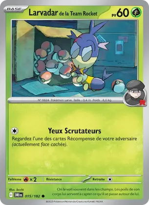 Larvadar de la Team Rocket n° 15 – Rivalités Destinées