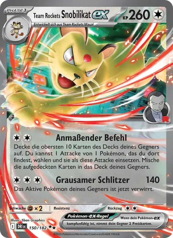Team Rockets Snobilikat-ex 150 – Ewige Rivalen
