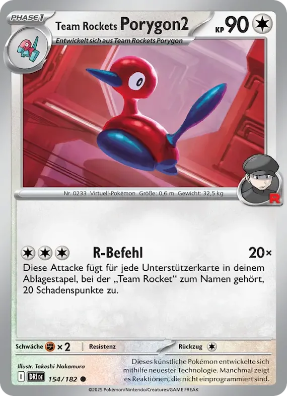 Team Rockets Porygon2 154 – Ewige Rivalen