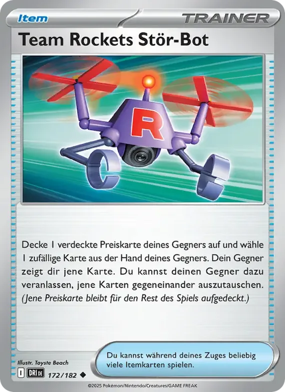 Team Rockets Stör-Bot 172 – Ewige Rivalen