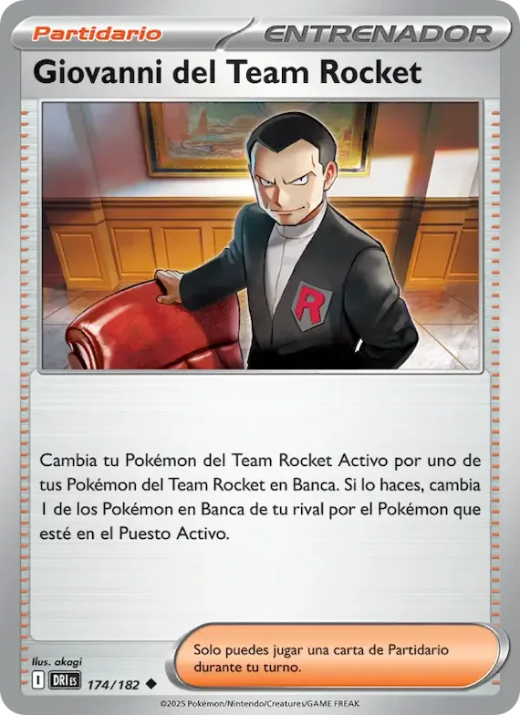 Giovanni del Team Rocket 174 – Rivales Predestinados