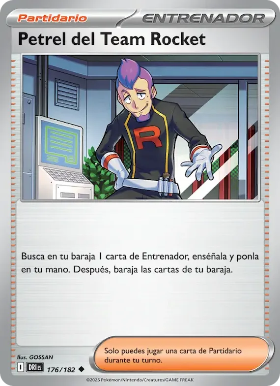 Petrel del Team Rocket 176 – Rivales Predestinados