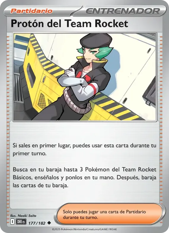 Protón del Team Rocket 177 – Rivales Predestinados