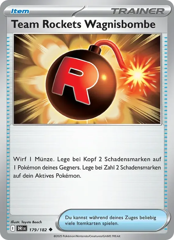 Team Rockets Wagnisbombe 179 – Ewige Rivalen