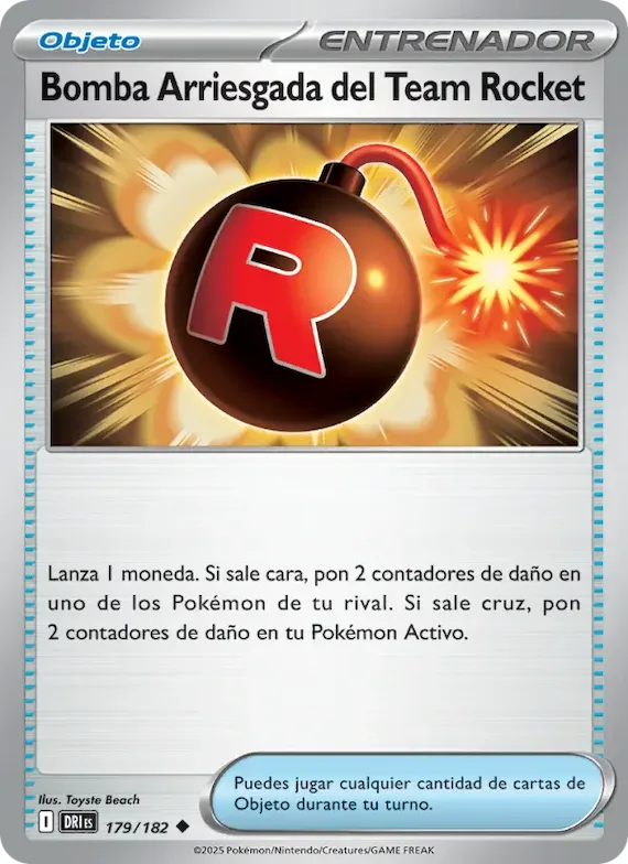 Bomba Arriesgada del Team Rocket 179 – Rivales Predestinados