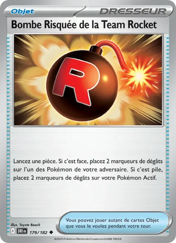 Bombe Risquée de la Team Rocket 179 – Rivalités Destinées