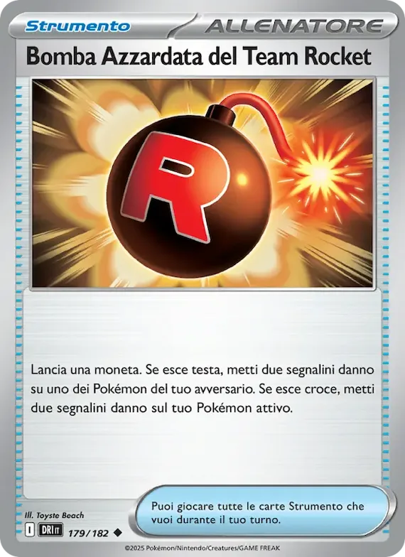 Bomba Azzardata del Team Rocket 179 – Rivali Predestinati
