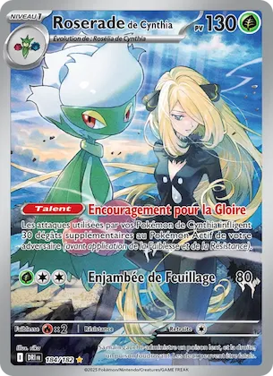 Roserade de Cynthia n° 184 – Rivalités Destinées