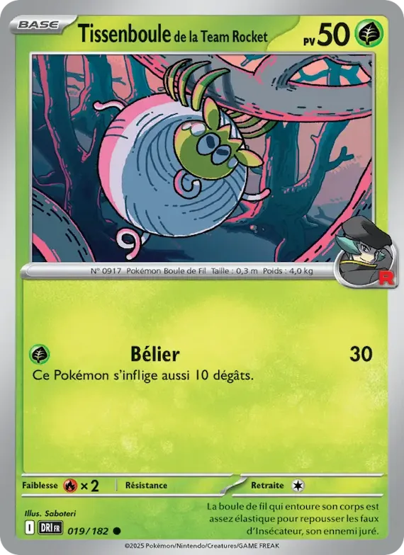 Tissenboule de la Team Rocket 19 – Rivalités Destinées