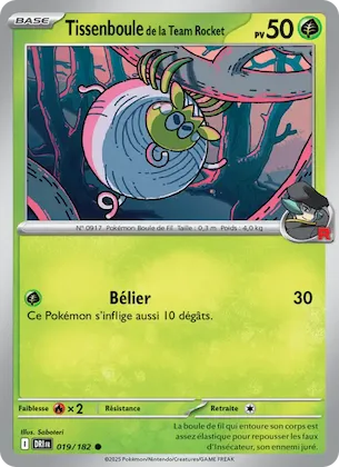 Tissenboule de la Team Rocket n° 19 – Rivalités Destinées