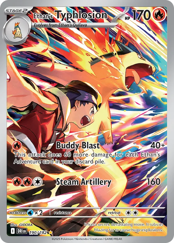 Ethan's Typhlosion #190 – Destined Rivals