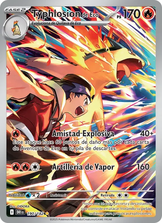 Typhlosion de Eco 190 – Rivales Predestinados