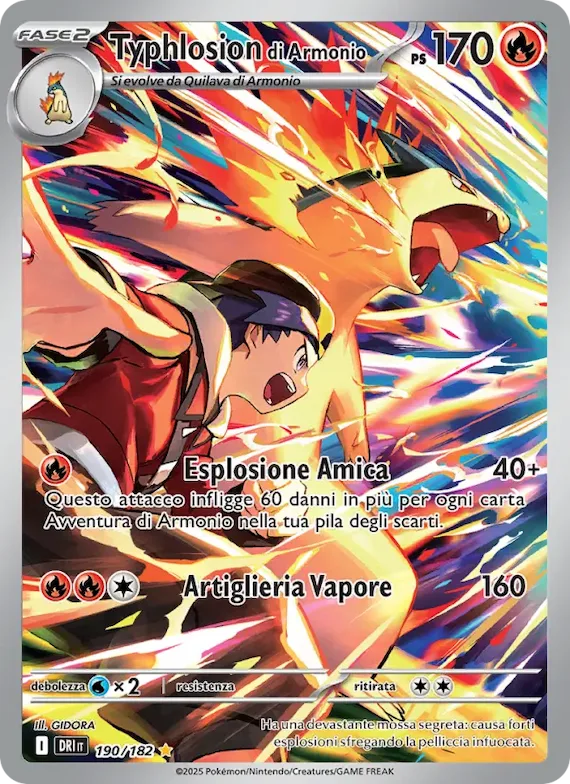 Typhlosion di Armonio 190 – Rivali Predestinati