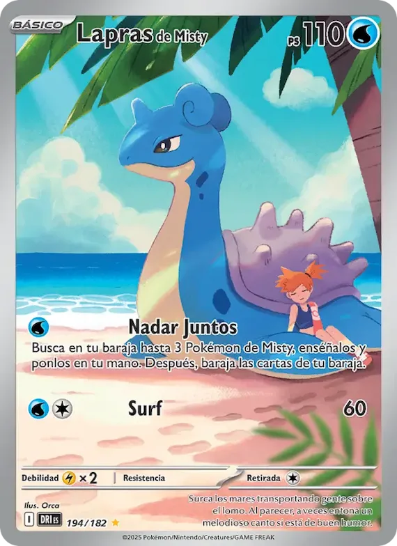 Lapras de Misty 194 – Rivales Predestinados