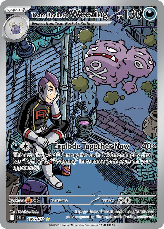 Team Rocket's Weezing #199 – Destined Rivals