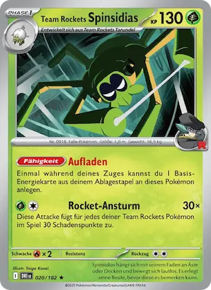 Team Rockets Spinsidias Nr. 20 – Destined Rivals