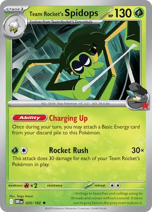 Team Rocket's Spidops #20 – Destined Rivals