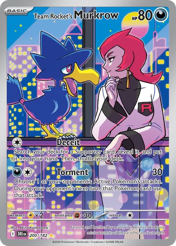 Team Rocket's Murkrow #200 – Destined Rivals