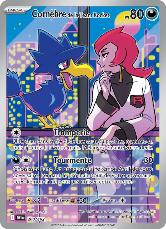Cornèbre de la Team Rocket 200 – Rivalités Destinées