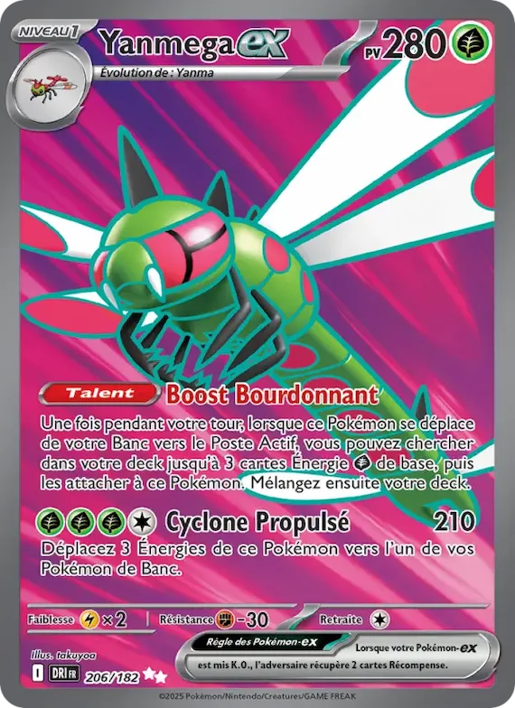 Yanmega-ex 206 – Rivalités Destinées