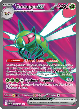 Yanmega-ex n° 206 – Rivalités Destinées