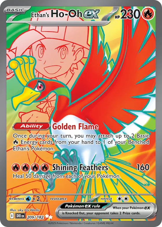 Ethan's Ho-Oh ex #209 – Destined Rivals
