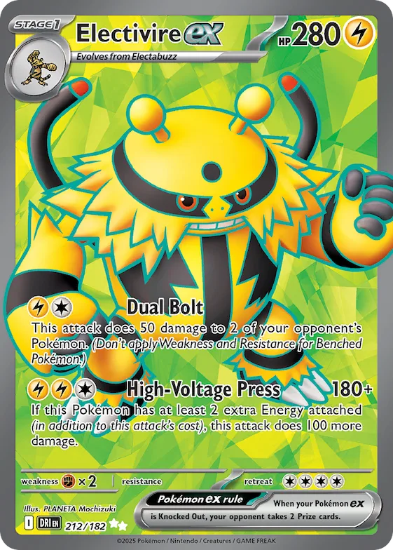 Electivire ex #212 – Destined Rivals